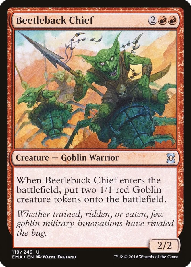 MTG Beetleback Chief  - Eternal Masters #119 - Image 1 of 1