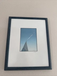 Richard Richard Stine "Man Reaching for a Star" signierter und gerahmter Druck - Bild 1 von 4