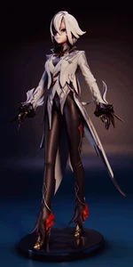 UNBEMALTE Arlecchino Pose aus Genshin Impact 3D-Druck Resin STATUE/FIGUR - Bild 1 von 6