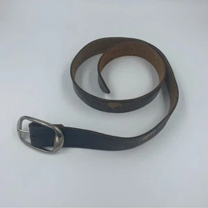 Vintage Totenkopf Ledergürtel - Bild 1 von 10
