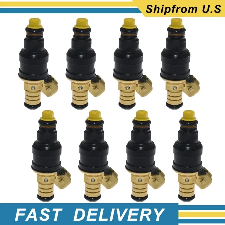 Inyectores de combustible 8 piezas 0280150706 para Saab 900 1981-89 9000 1986-90 Porsche 928 Foto 1 de 4