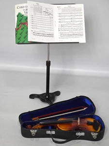 American Girl Violinen Set - Violine, Bogen, Koffer, Notenständer und 2 Notenhefte - Bild 1 von 19