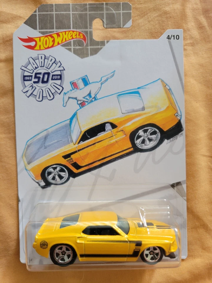 hot wheels larry woods 5oth anniversary 69 ford mustang - Image 1 of 1
