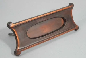 VINTAGE ART NOUVEAU COPPER LETTER BOX MINT IN BOX NEVER FITTED! door handle knob - Picture 1 of 7