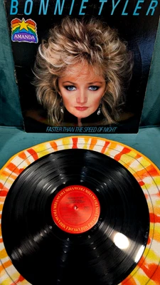 BONNIE TYLER Faster Than The Speed Of Night LP Vinyl "Total Eclipse of the Heart Foto 1 de 4