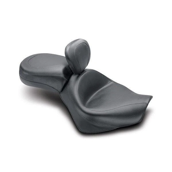 Asiento Respaldo Ancho Mustang Negro Original Dos Piezas 07-18 Honda VT750C2-B 79471 Foto 1 de 1