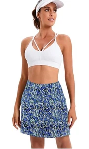 Women’s 20” Floral Golf Skort Size Lg NWT - Picture 1 of 6