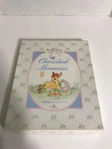 Vintage Walt Disney C.R. Gibson Bambi Cherished Memories Baby Record Book Wear - Picture 1 of 23