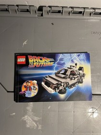 ONLY instructions LEGO 21103 DeLorean Time Machine Back to the Future CUUSOO 