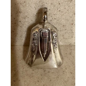 Art Deco Silver Baby Rattle 1930s - Picture 1 of 5