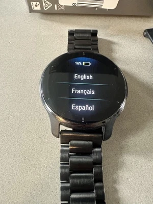 Garmin VENU 2 PLUS SCHWARZ INKL. Millenaise Armband - Bild 1 von 4