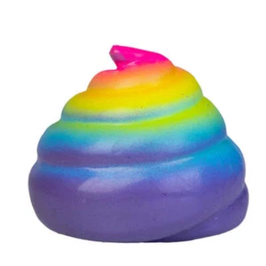 MDI Australia Stretchy Rainbow Poo Balle anti-stress de haute qualité pour jeu s - Imagen 1 de 1