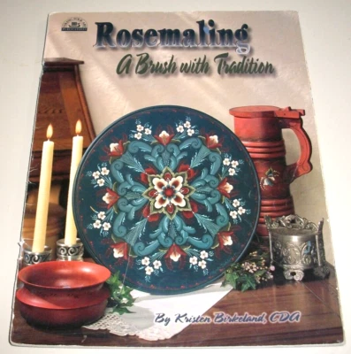 NORWEGIAN FOSEMALING FOLK ART BOOK 1998 PATTERNS & INSTRUCTIONS KRISTEN BIRKELAN - Image 1 of 4