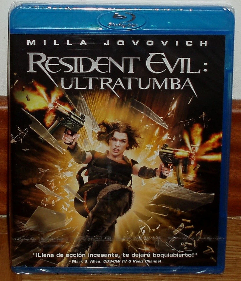Resident Evil Ultratumba Blu-Ray New Sealed Mila Jovovich (Sleeveless Open) R2 - Image 1 of 1