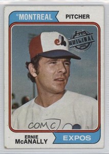2015 Topps Originals Buybacks Ernie McAnally #1974-322