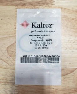 KALREZ AS-568A O-RING K#123, COMPOUND: 4079, 123, AS-568A-123, 134688 - Picture 1 of 3