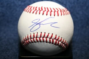 LONNIE WHITE JR AUTOGRAPHED BASEBALL PITTSBURGH PIRATES - Picture 1 of 2