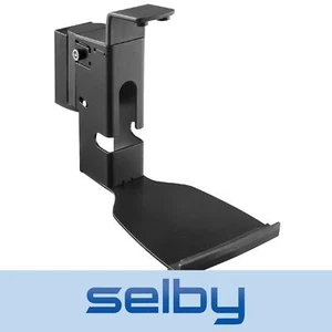 Speaker Wall Mount Bracket Black for Sonos Five, Play:5 Gen 2 Tilt Swivel Pivot - Picture 1 of 11