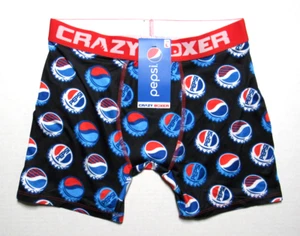 Crazy Boxer Pepsi Bottle Top Boxer Briefs Multi-Color - Picture 1 of 3