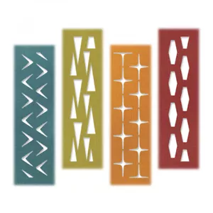 Sizzix Thinlits Matrizen-Set - 664160 RETRO REPEAT von Tim Holtz 4er-Pack - Bild 1 von 2