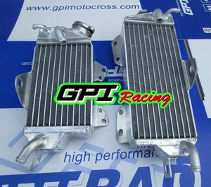 Aluminum Radiator Fit Kawasaki KX125 KX 125 2-stroke 1990-1991 - Picture 1 of 3