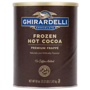 Ghirardelli 3.12 lb. Frozen Hot Chocolate Frappe Mix - Picture 1 of 5