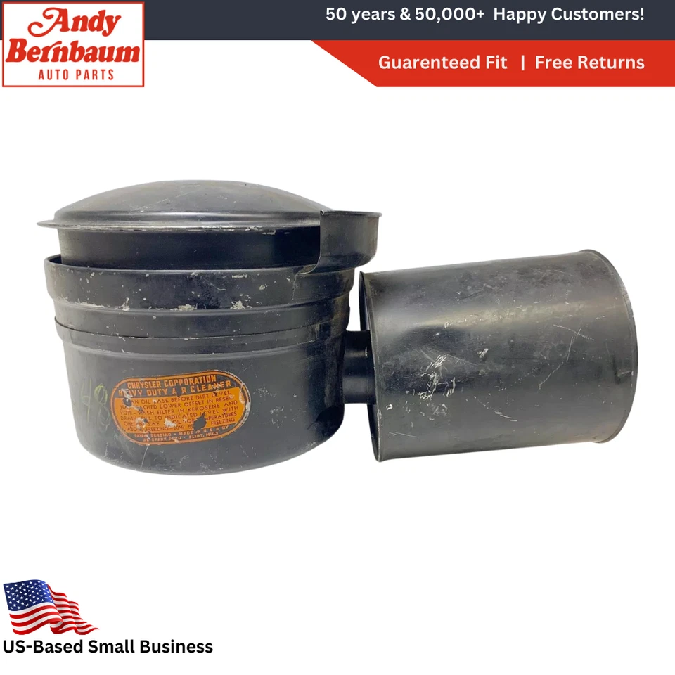 Limpiador de admisión de aire de alta resistencia Chrysler New Yorker 1941-1942 863648 nuevo en stock Foto 1 de 4