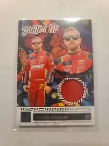 2024 Donruss NASCAR Traje Reliquia Justin Allgaier #SU-JA - Imagen 1 de 2