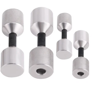 4 Stück Flansch 2-Lochstift-Edelstahl- 1-1/8'' 1-5/8'' Durchmesser - Picture 1 of 12