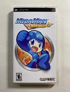 Mega Man Powered Up (PSP, 2006) Sony Playstation Portable CIB Game/Case/Booklet - Picture 1 of 6