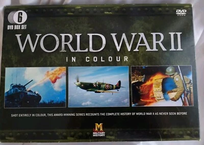 World War 2 in Colour DVD (2009) 6 Disc Box Set💎 - Image 1 of 4