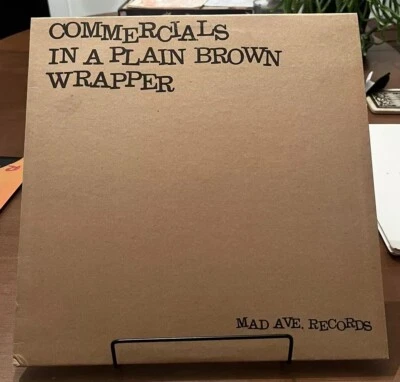 Commercials In A Plain Brown Wrapper Lp Mad Avenue Records Comedy - Image 1 of 4