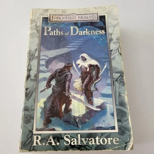 Paths of Darkness, Collector's 1st Printing Paperback, by Salvatore R.A. - Picture 1 of 8