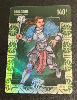 Pauldron Paula Badosa 2026 Bo Jackson Battle Arena Grandmas Linoleum #GLBF-458 - Image 1 of 2