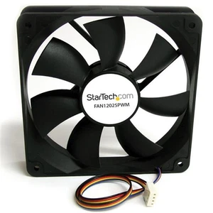 StarTech.com Ventilateur boîtier ordinateur 120 x 25 mm avec PWM - Modulation largeur d'impulsion Conn - Photo 1/1