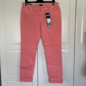 New Look Ladies Yes Yes Pink Jeans, Uk 16 Unused - Picture 1 of 7