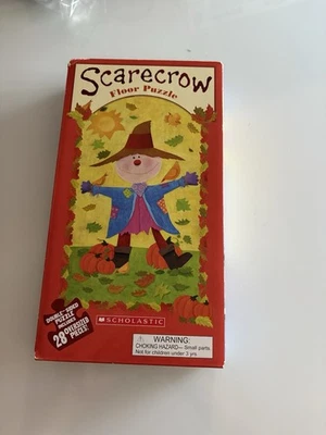 Scarecrow Floor Puzzle 28 Pieces - Double Sided And Oversized - Image 1 of 4