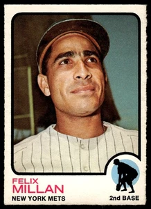 1973 O-Pee-Chee Felix Millan New York Mets #407 - Picture 1 of 2