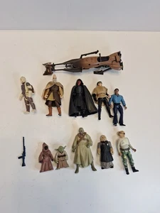 Lote De 12 Figuras De Acción Star Wars Años 90 DE COLECCIÓN Ver Fotos - Imagen 1 de 21