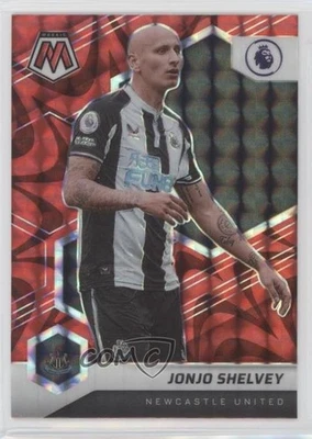 2021-22 Panini Mosaic Premier League Reactive Red Prizm Jonjo Shelvey #188 - Image 1 of 2