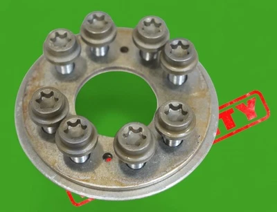 12-2020 mercedes w221 w222 s550 volante rueda espaciadora arandela con pernos juego kit 10 piezas Foto 1 de 4