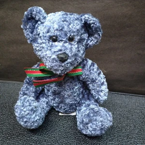 Hug & Luv 6 Zoll grau Stofftier Teddybär Plüschtier - Bild 1 von 10