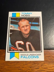 1973 TOPPS FOOTBALL #385 TOMMY NOBIS!! SPEDIZIONE 1€!! "A" - Foto 1 di 2
