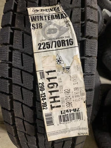 2 New 225 70 16 Dunlop Wintermaxx SJ8 Snow Tires - Picture 1 of 5