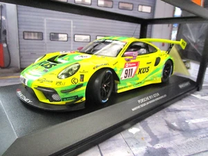 PORSCHE 911 - 991 GT3 R 24h Nürburgring 2021 #911 Manthey Grello Minichamps 1:18 - Bild 1 von 7