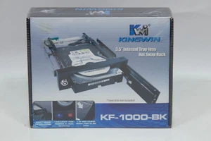Kingwin KF-1000-BK 3.5" Internal Tray-Less Hot Swap Rack - SATA II Compatible - Afbeelding 1 van 3