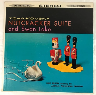 Tchaikovsky - Nutcracker and Swan Lake 12" Vinyl 1960 DYNA-DISC SCH-825B - Image 1 of 4