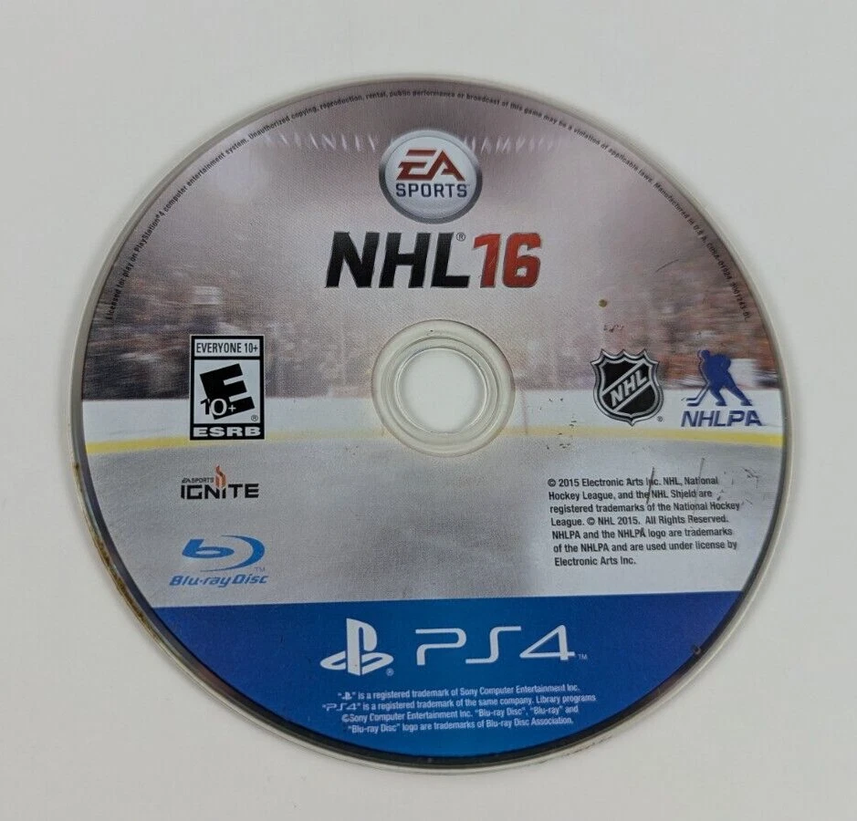 NHL 16 Sony PlayStation 4 PS4 EA 2015 Disc Only - Image 1 of 1