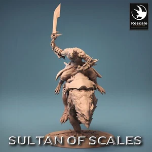 Dragonborn Jinete E4 - Sultan Of Scale - Lord Of The Print - Tabletop - Imagen 1 de 6