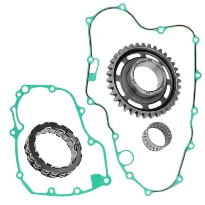 Caltric Starting Gear w/Starter Clutch & Gaskets For Honda CRF450X 05-09 12-2017 - Image 1 of 4